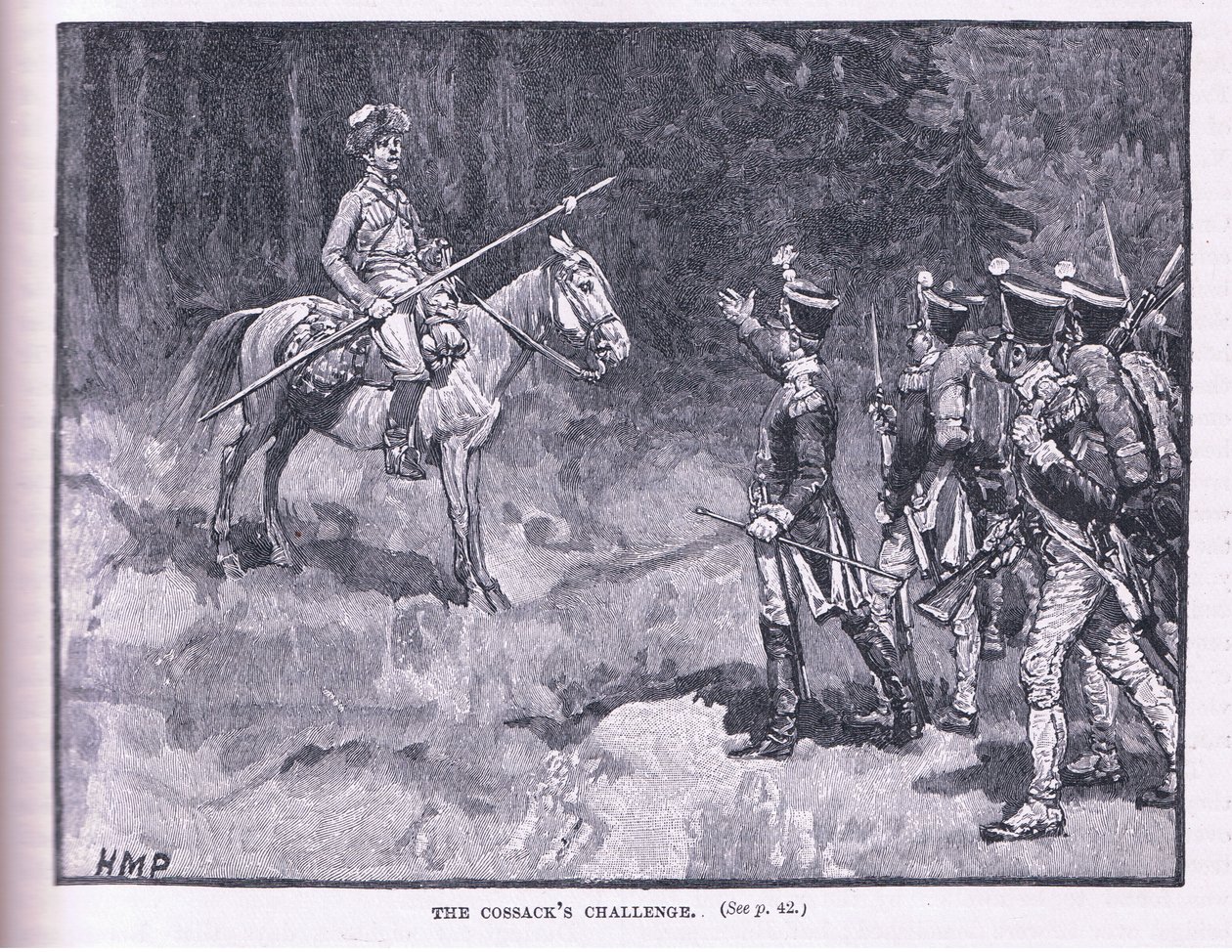 Le défi des cosaques - Henry Marriott Paget
