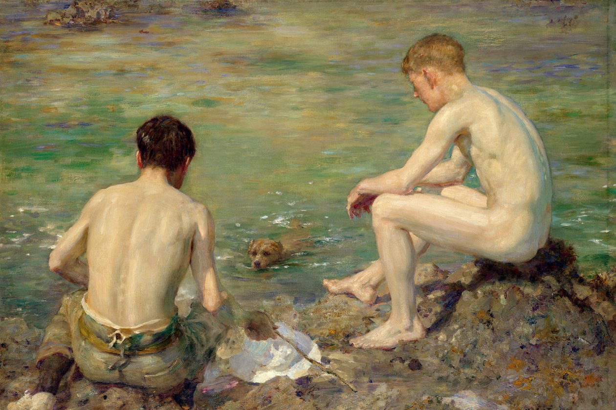 Trois compagnons - Henry Scott Tuke
