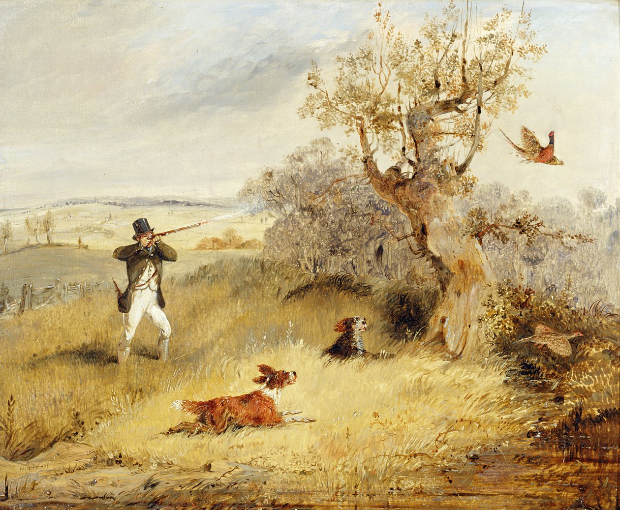 Chasse au faisan - Henry Thomas Alken