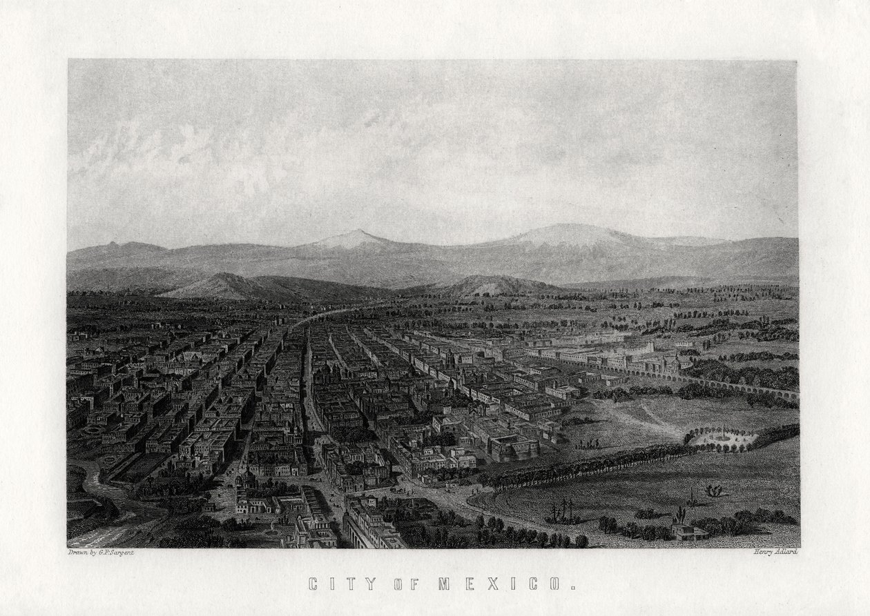 Ville de Mexico, 1883 - Henry Adlard