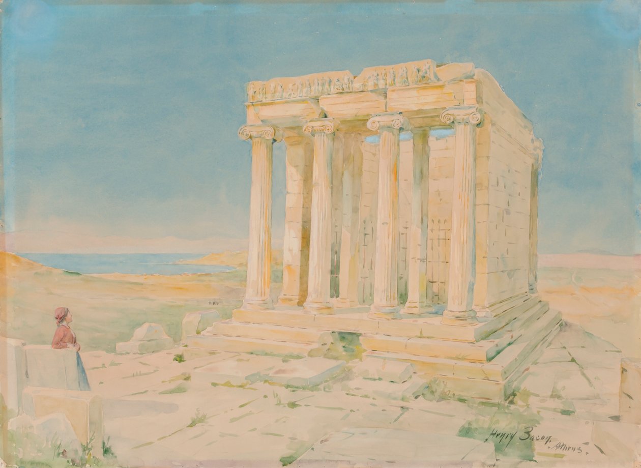 Temple de Niké Apteros, n.d. - Henry Bacon