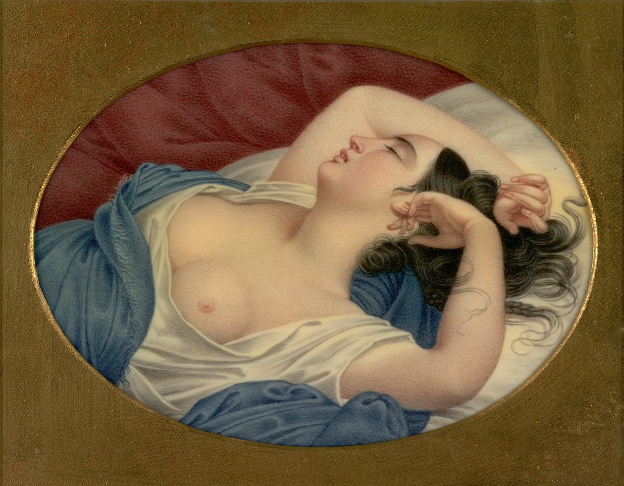 La Belle au bois dormant, vers 1850 - Henry Brintnell Bounethea