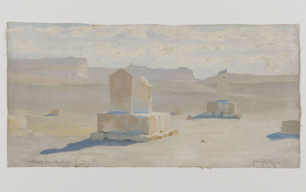 Le Caire, tombes des califes - Henry Brokman Knudsen