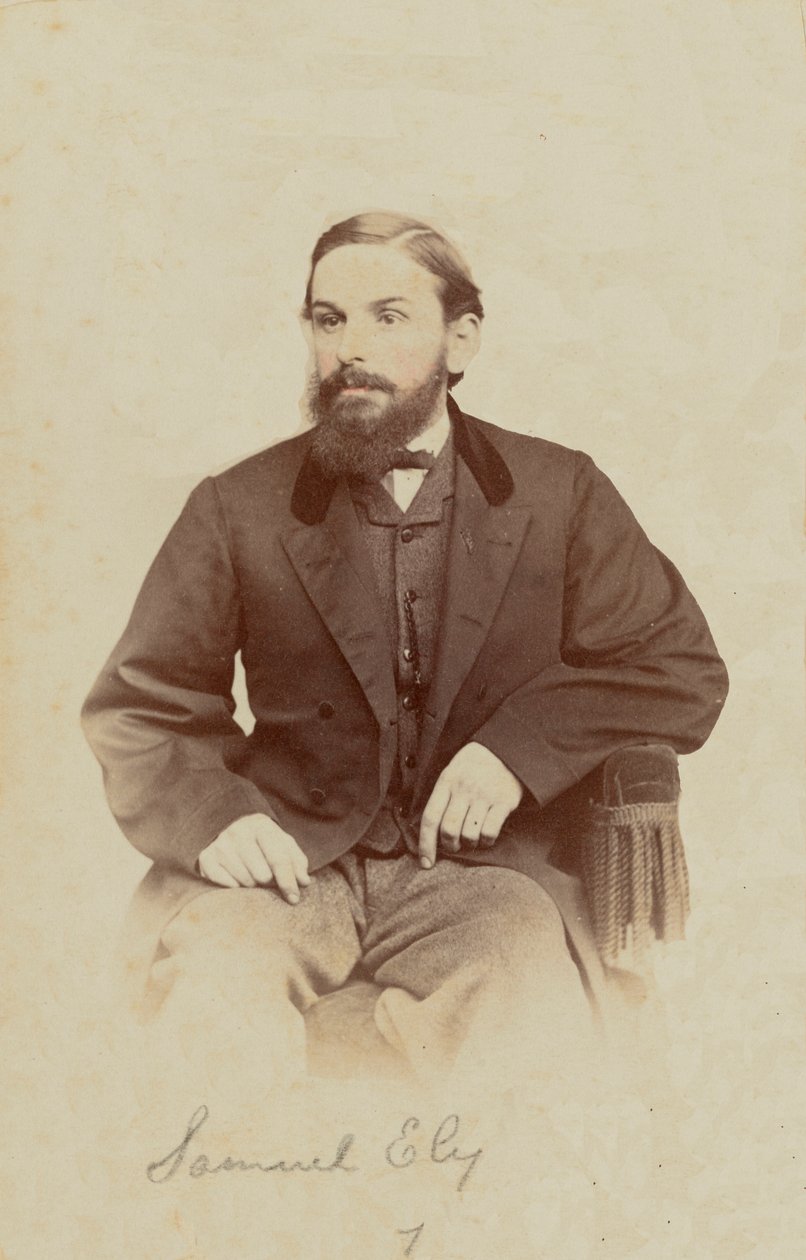 Carte-de-visite portrait de Samuel Ely - Henry C. Phillips
