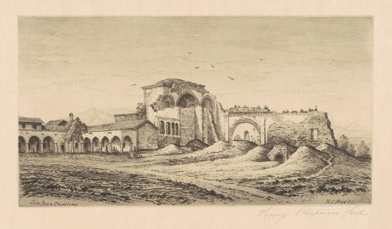 Mission San Juan Capistrano - Henry Chapman Ford