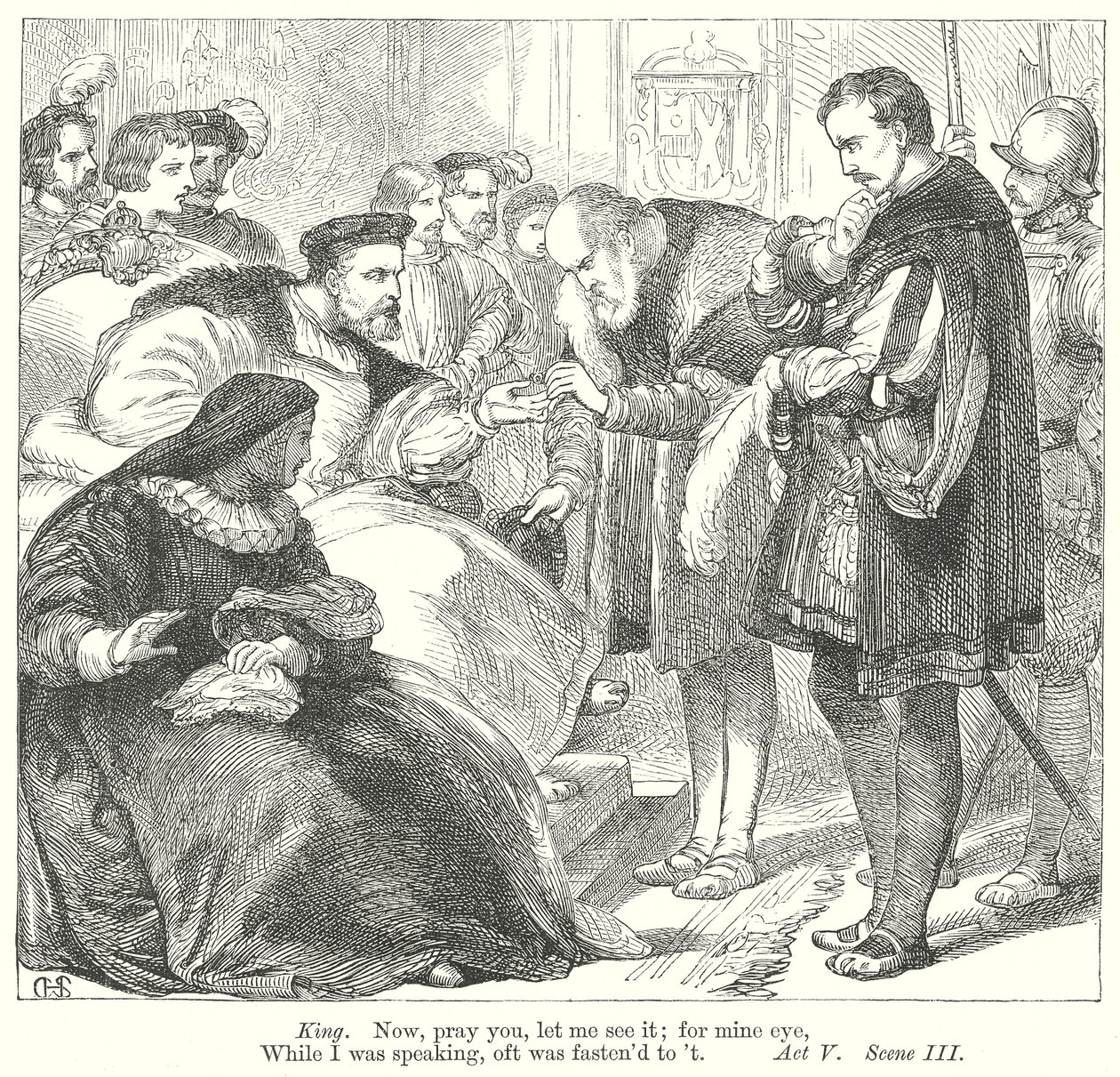 Tout est bien qui finit bien (gravure) - Henry Courtney (after) Selous