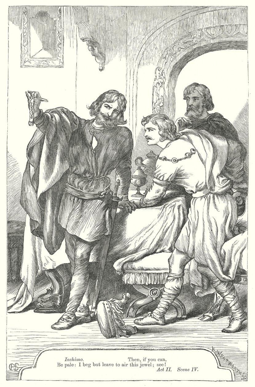 Cymbeline (gravure) - Henry Courtney (after) Selous