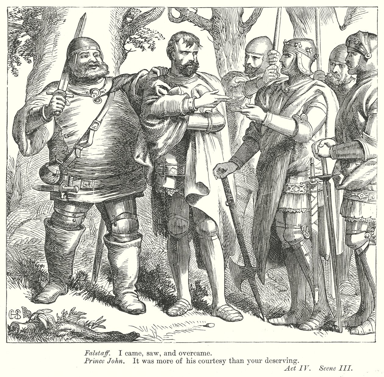 Le roi Henri IV, deuxième partie (gravure) - Henry Courtney (after) Selous
