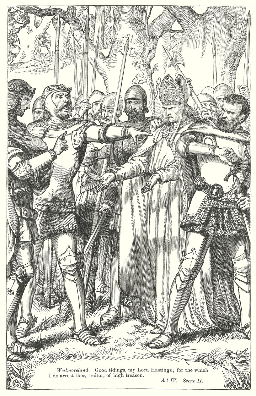 Le roi Henri IV, deuxième partie (gravure) - Henry Courtney (after) Selous