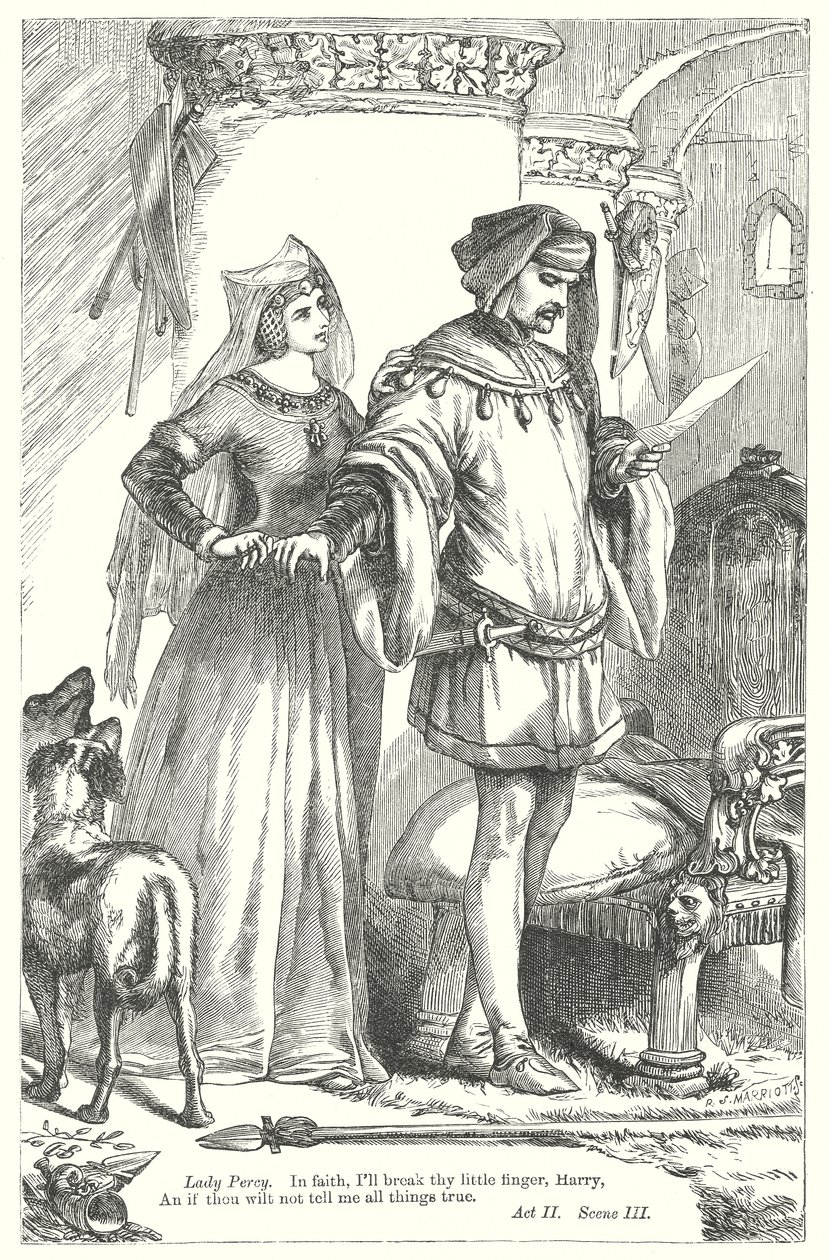 Le roi Henri IV, première partie (gravure) - Henry Courtney (after) Selous