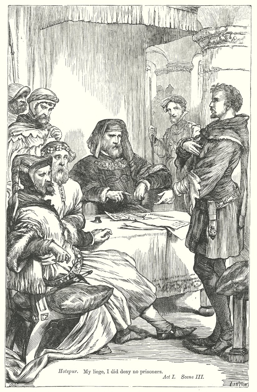 Le roi Henri IV, première partie (gravure) - Henry Courtney (after) Selous