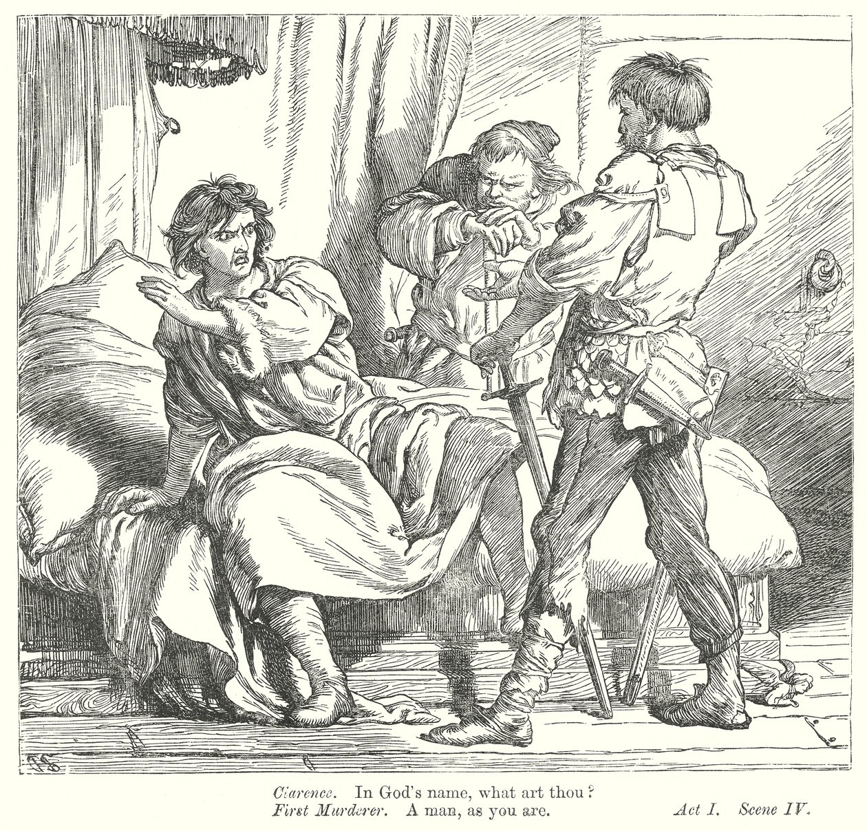 Le roi Richard III (gravure) - Henry Courtney (after) Selous