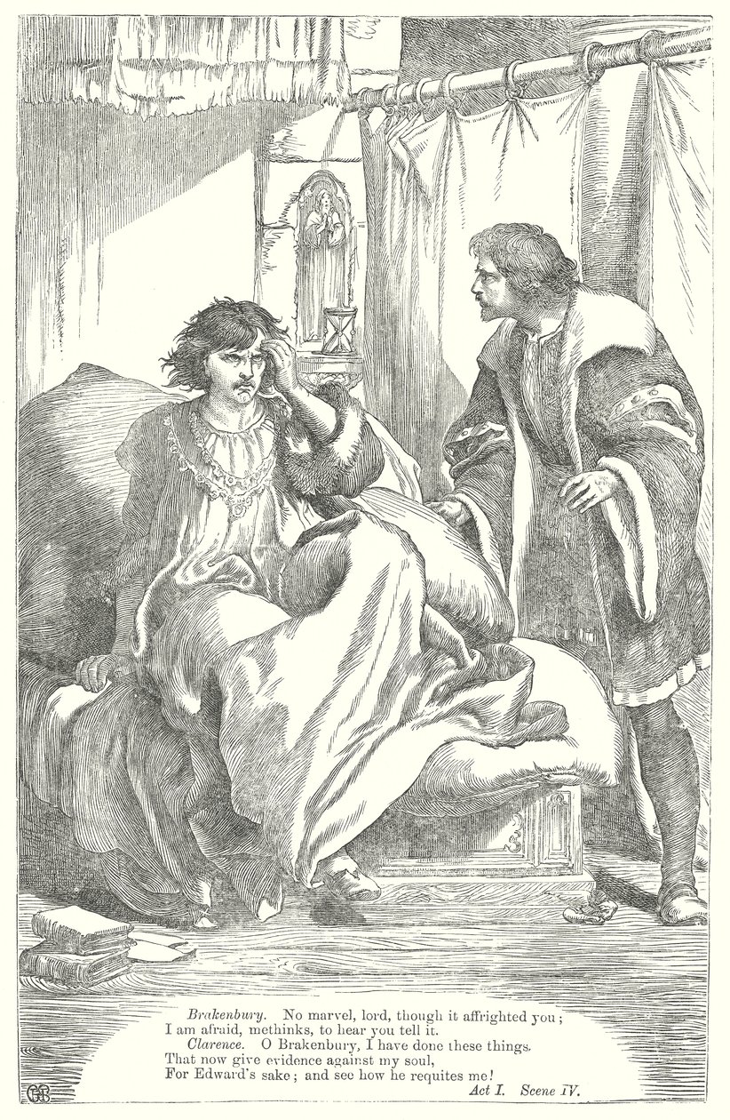 Le roi Richard III (gravure) - Henry Courtney (after) Selous