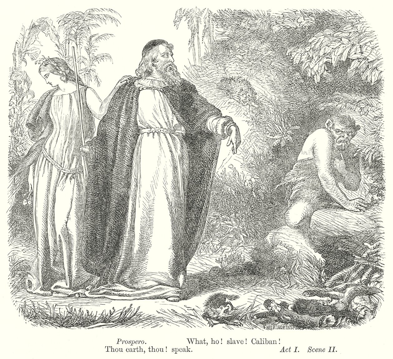 La Tempête (gravure) - Henry Courtney (after) Selous