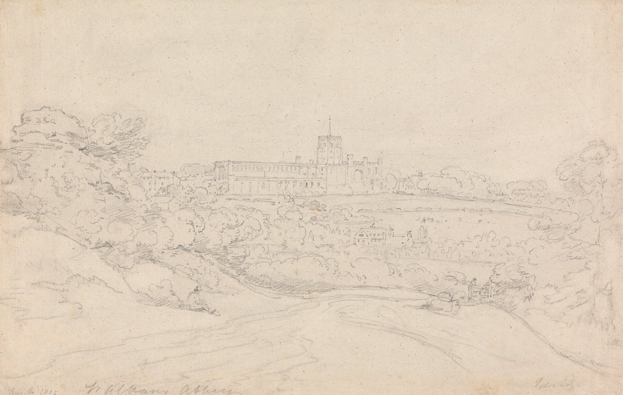 Abbaye de Saint-Alban - Henry Edridge
