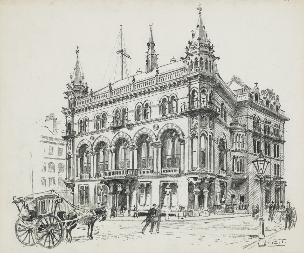 Le Reform Club, King Street - Henry Edward Tidmarsh
