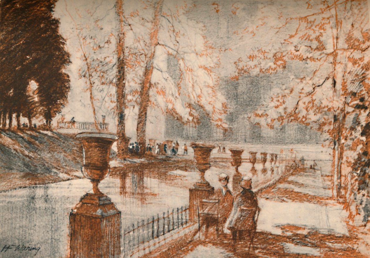 Le Luxembourg Paris aime les arbres et les enfants - Henry Franks Waring