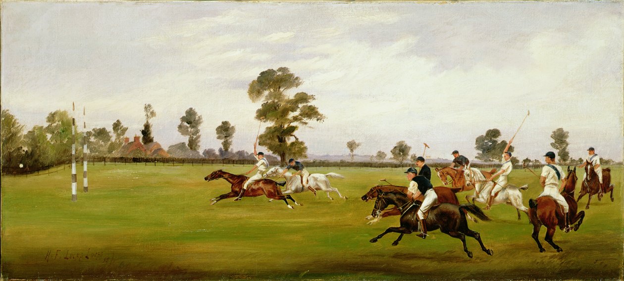 Polo, 1893 - Henry Frederick Lucas-Lucas