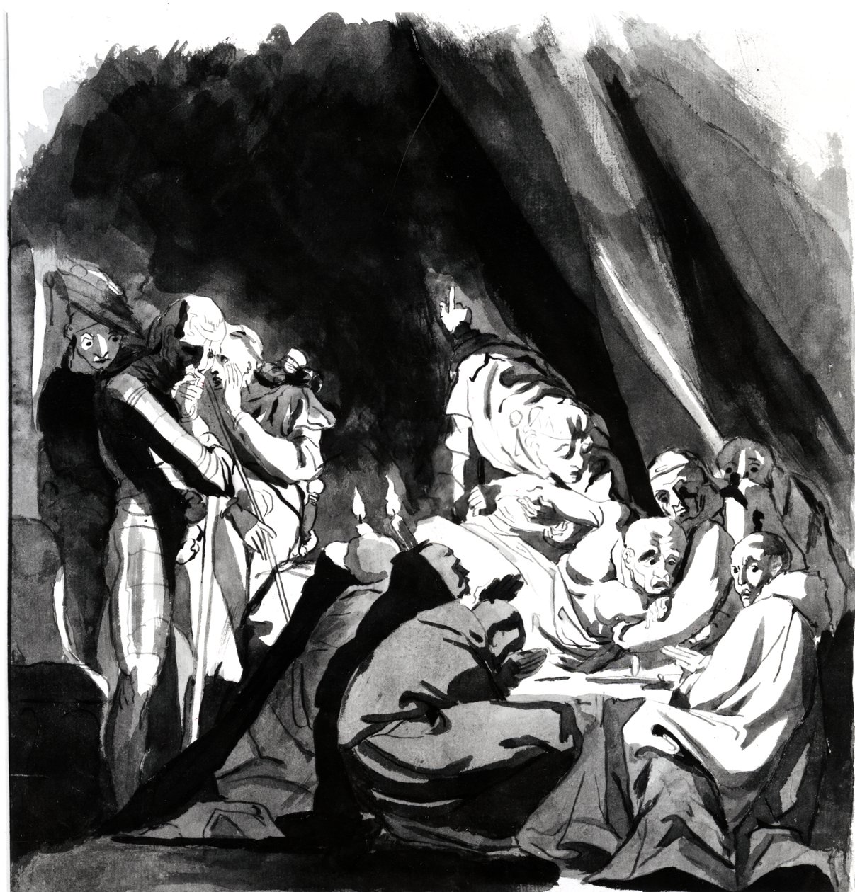 Mort du cardinal Beaufort, illustration de 