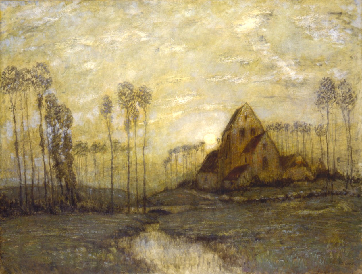 Une vieille église à Montreuil, vers 1906-1907 - Henry Golden Dearth