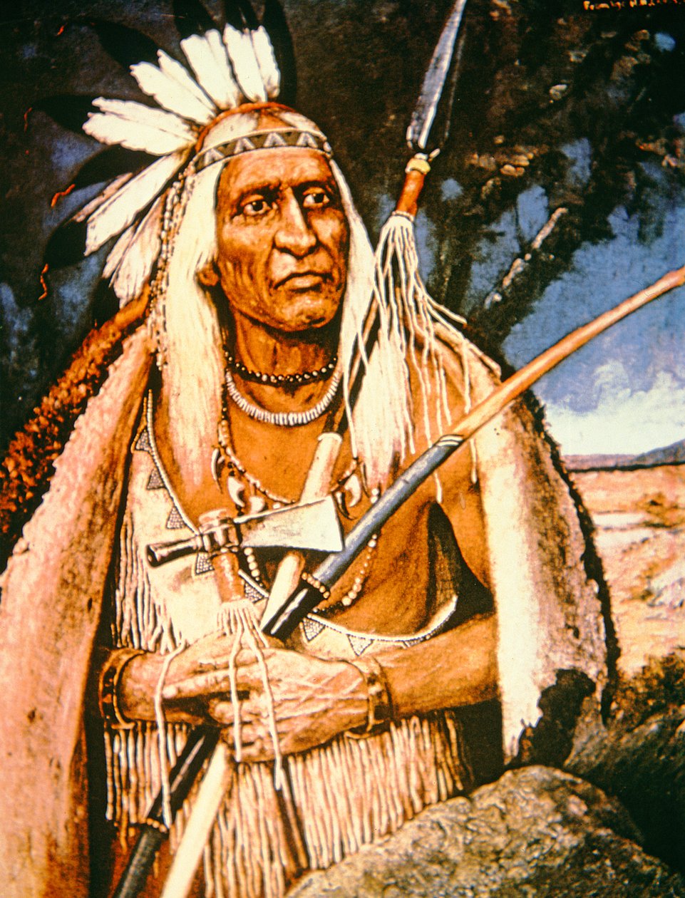 Chef iroquois - Henry H. Cross