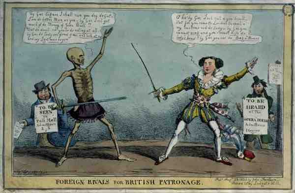 Rivaux étrangers pour le patronage britannique, publié par John Fairburn - Henry Heath