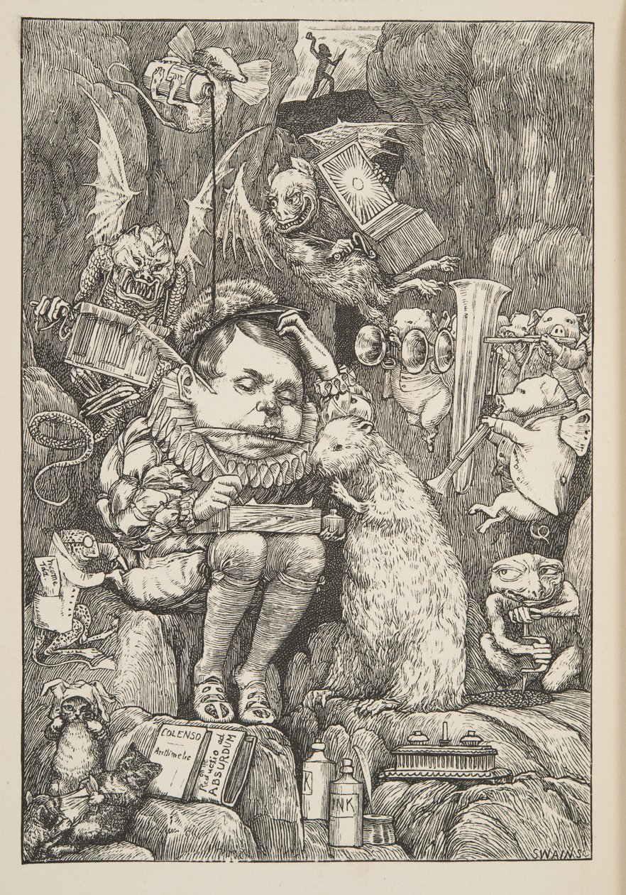 Le Castor apporta du papier, un portfolio et des plumes', de La Chasse ...