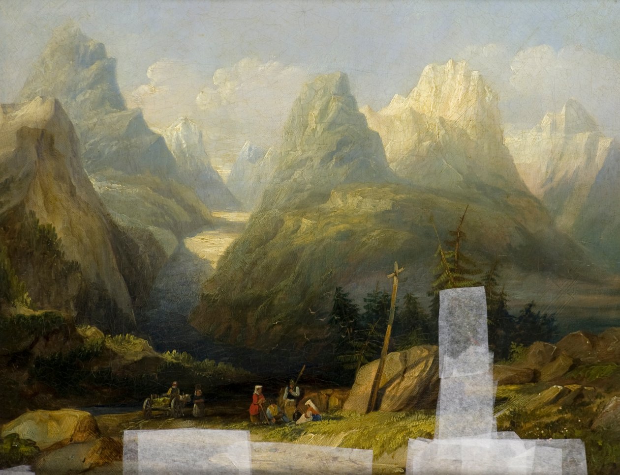 Vue des Alpes - Henry John (attr. to) Boddington