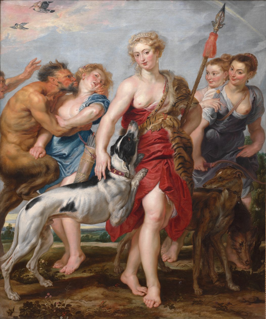 Diane et ses nymphes partant pour la chasse - Henry Joseph Redouté