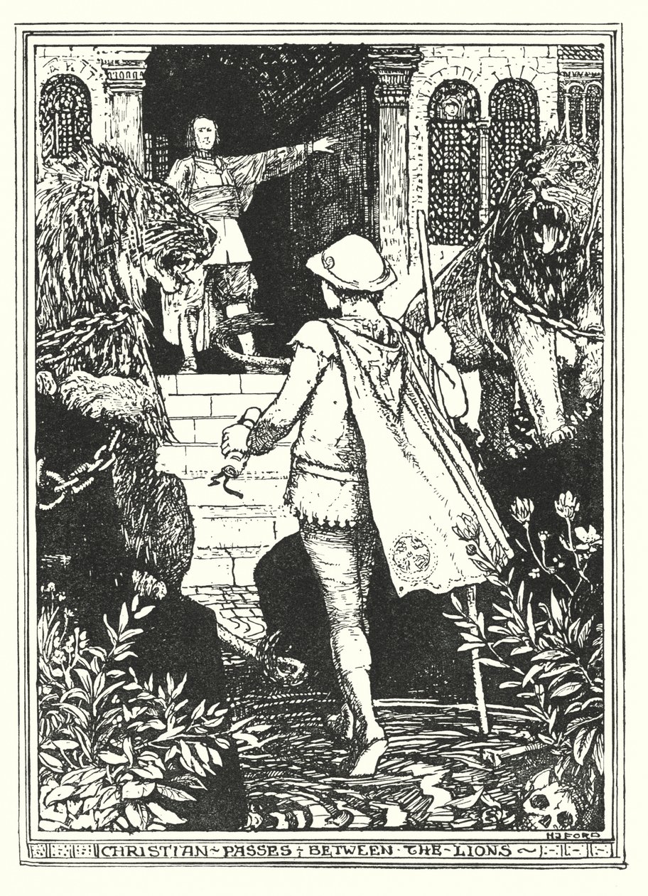 Illustration pour The Pilgrim