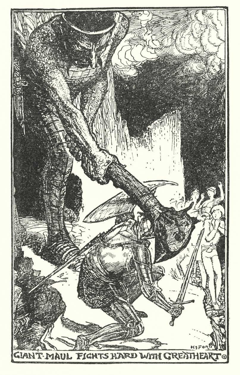 Illustration pour The Pilgrim