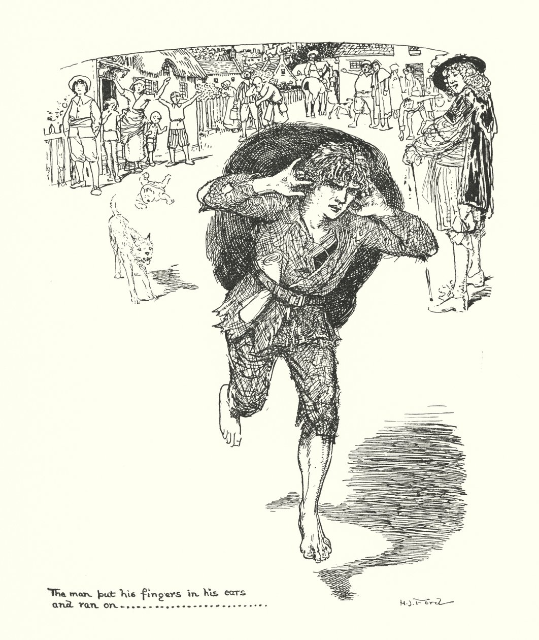 Illustration pour The Pilgrim