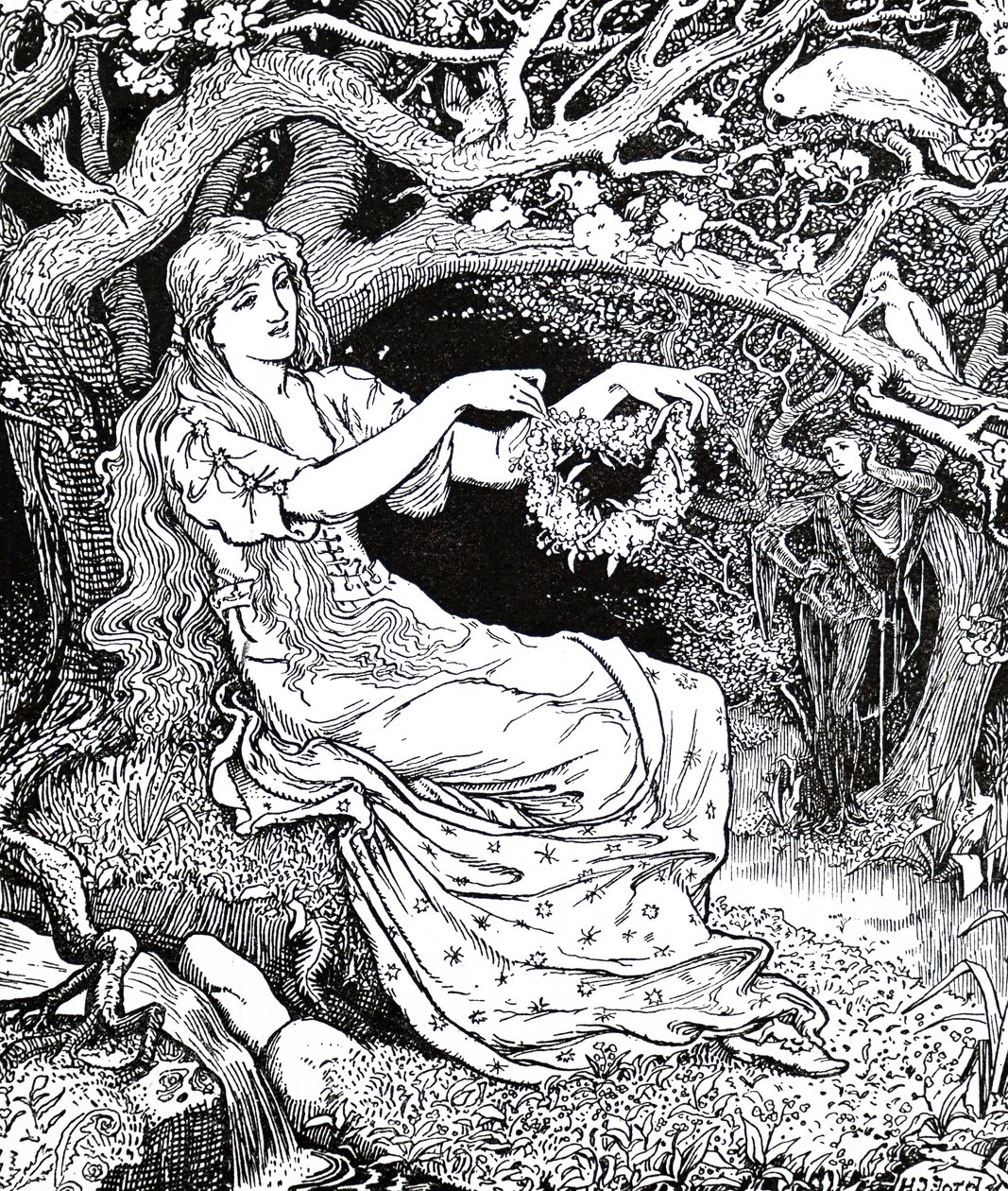 Princesse Narcisse et Princesse Potentille - Henry Justice Ford