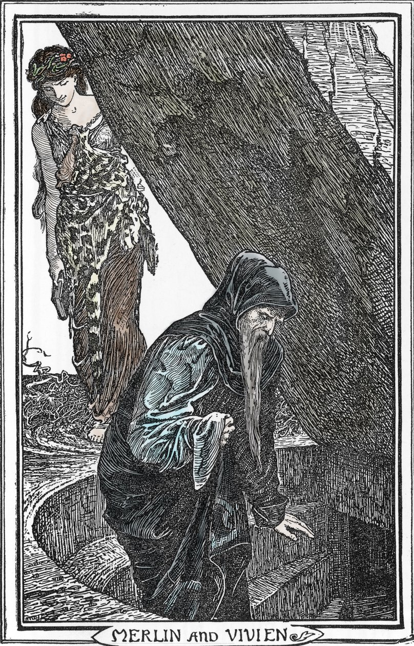 Représentation de Merlin l