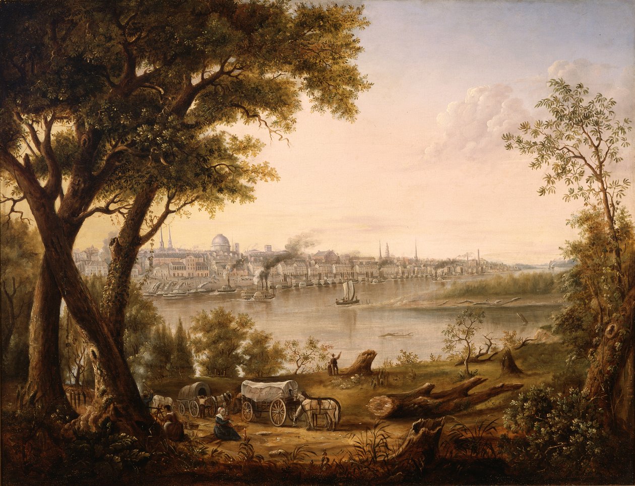 Saint Louis en 1846 - Henry Lewis