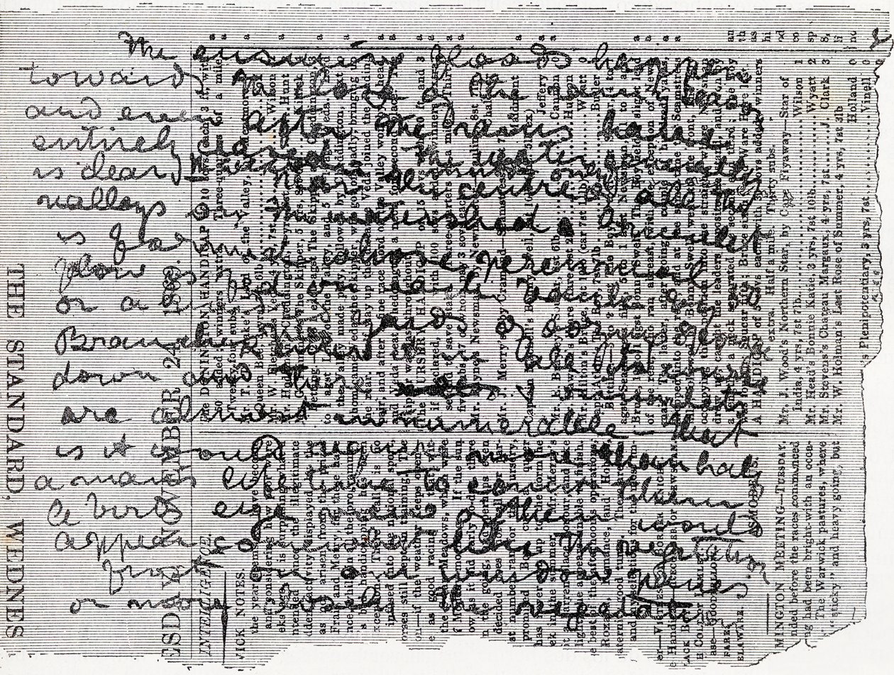 Fragment du journal de Stanley, illustration de 