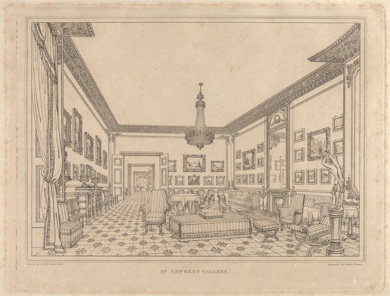 Galerie de M. Fawkes - Henry Moses