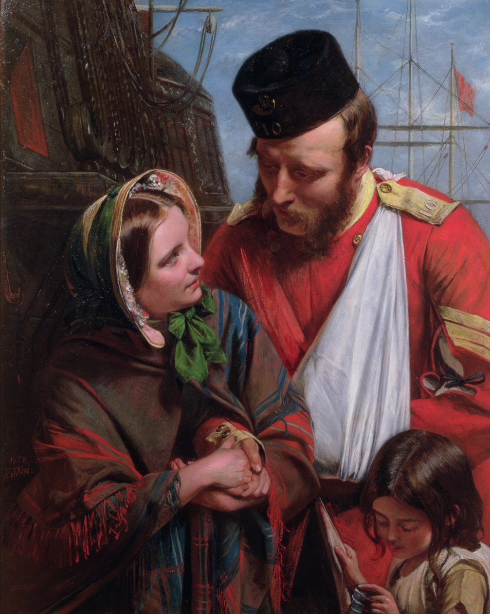 De retour à la maison, 1858 - Henry Nelson O