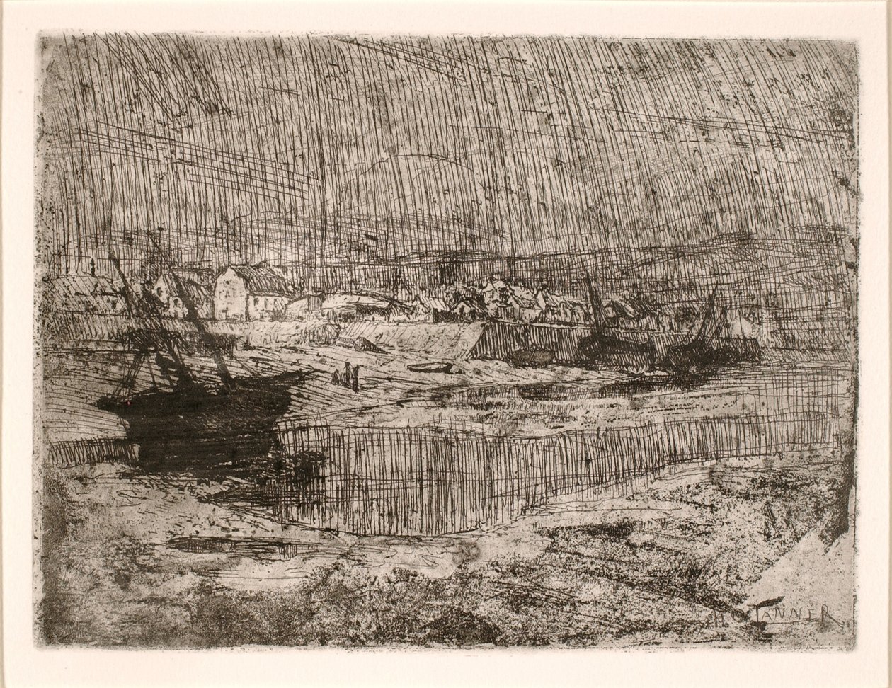 Bateaux de pêche chavirés, Bretagne - Henry Ossawa Tanner