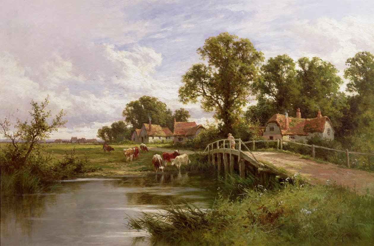 Sur la Tamise près de Marlow - Henry Parker