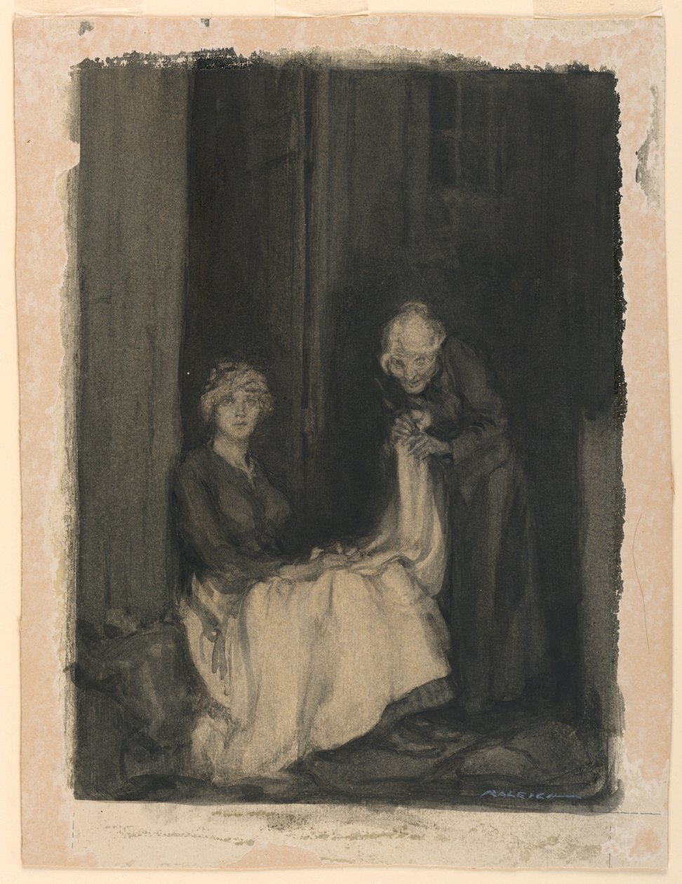 Blanc mon lin, rouge ma bague, or le cœur de mon fiancé - Henry Patrick Raleigh