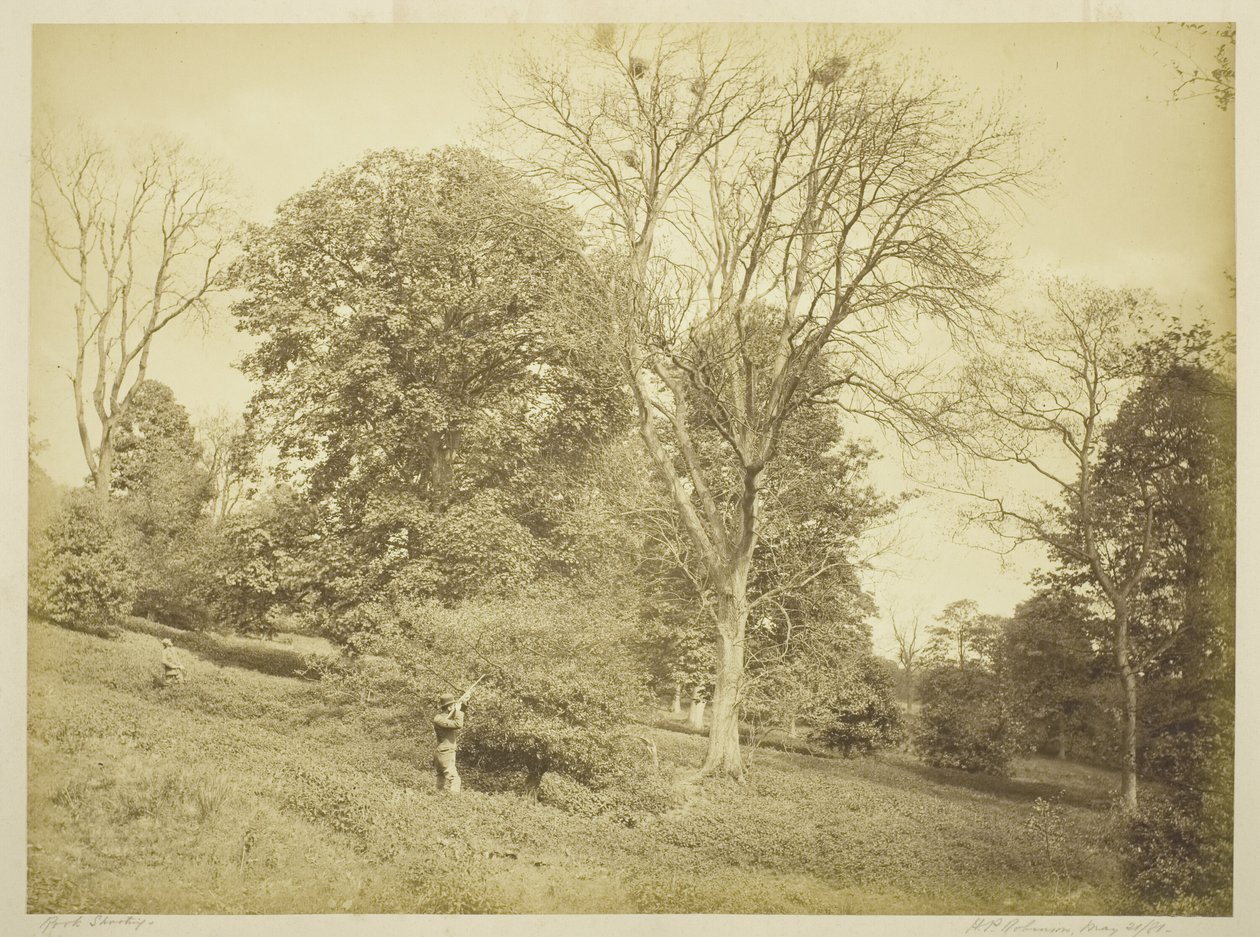 Tir aux corbeaux - Henry Peach Robinson