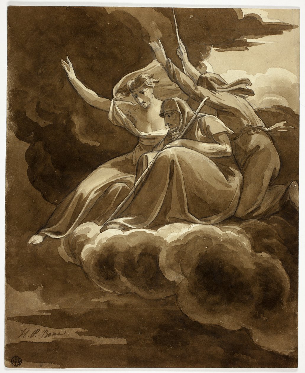 Les trois sorcières de MacBeth - Henry Pierce Bone