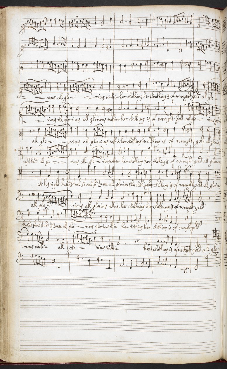 Manuscrit autographe d