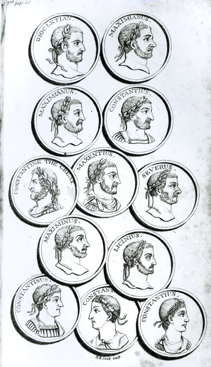 Portraits des empereurs romains, de 
