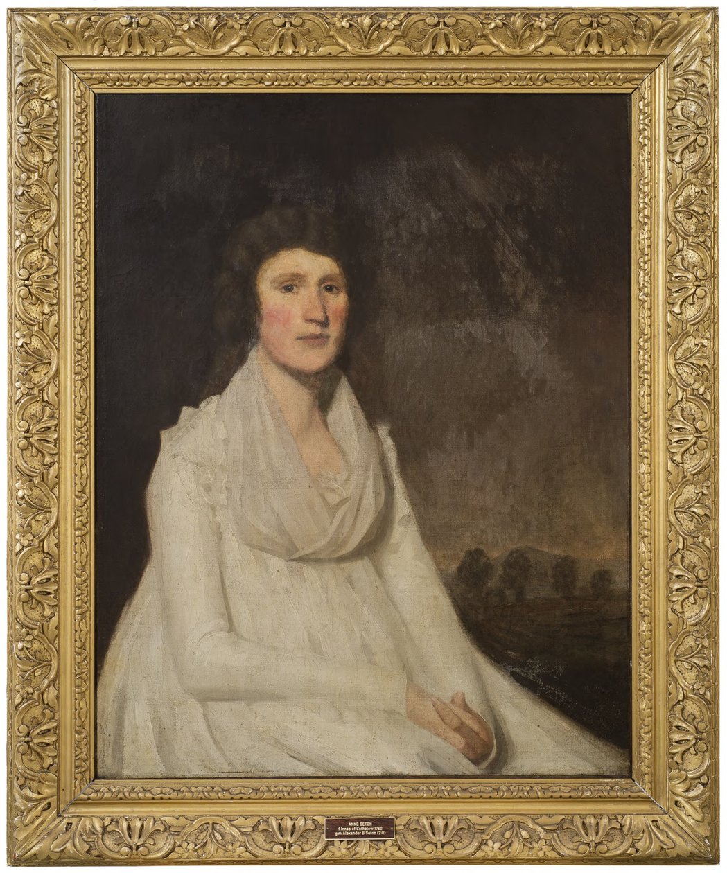 Anne Innes of Cathlow (1770-1796), née en Écosse, mariée à Alexander, baron Seton, dans le cadre de son deuxième mariage - Henry Raeburn
