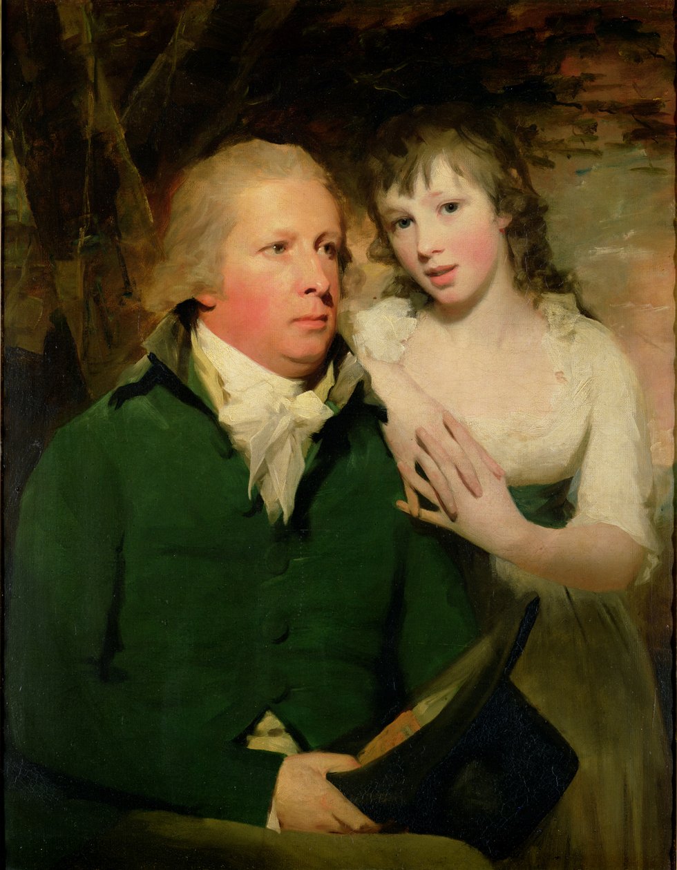 Sir Alexander Don avec sa fille Elizabeth - Henry Raeburn