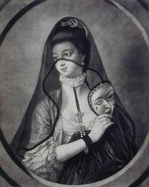 La nonne démasquée, gravée par Carington Bowles - Henry Robert (after) Morland