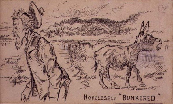 Complètement ensablé, illustration du magazine 