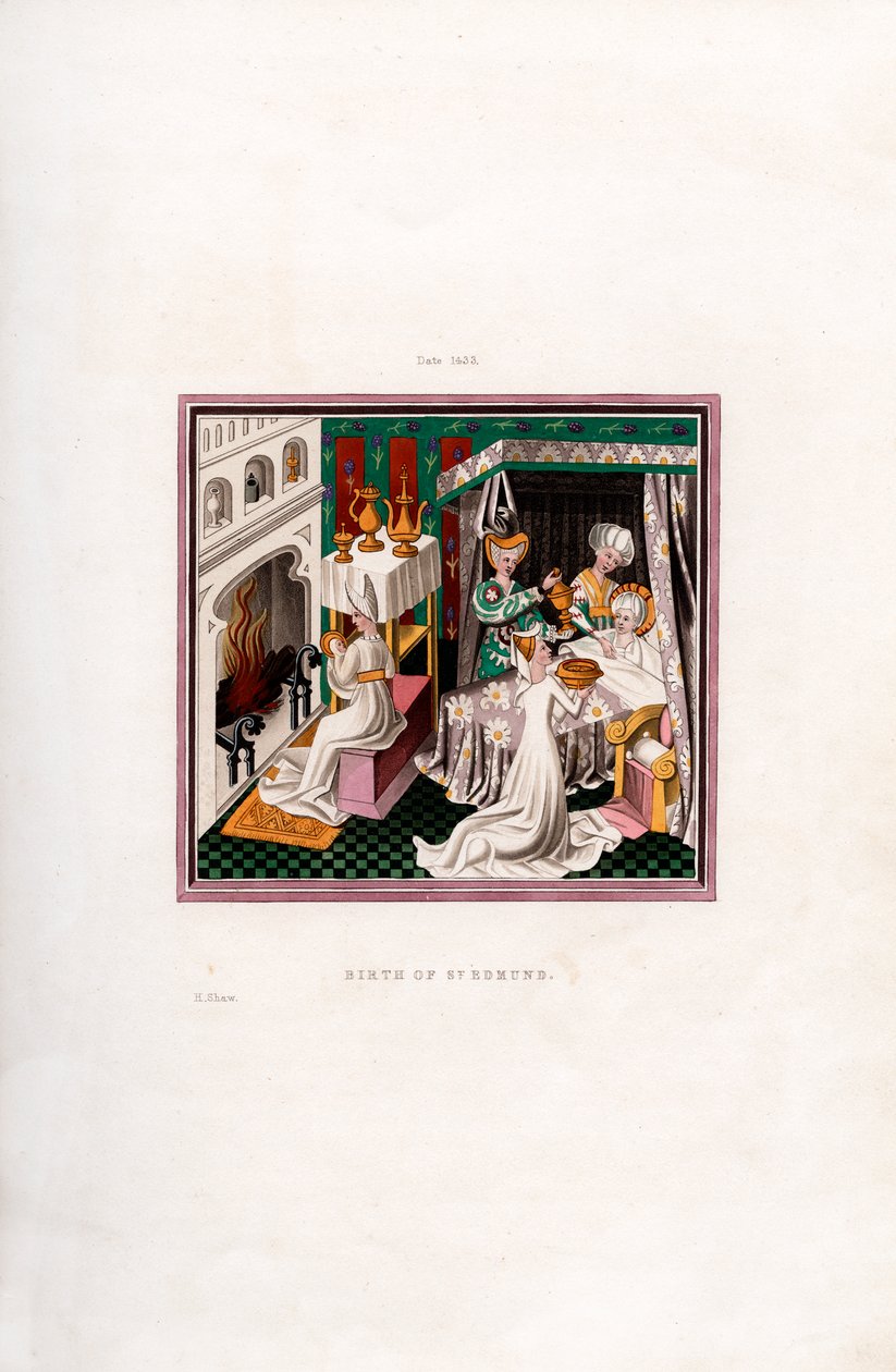 Naissance de Saint Edmond, 1433 - Henry Shaw